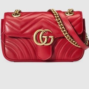 Gucci GG Marmont Mini Shoulder Handbag